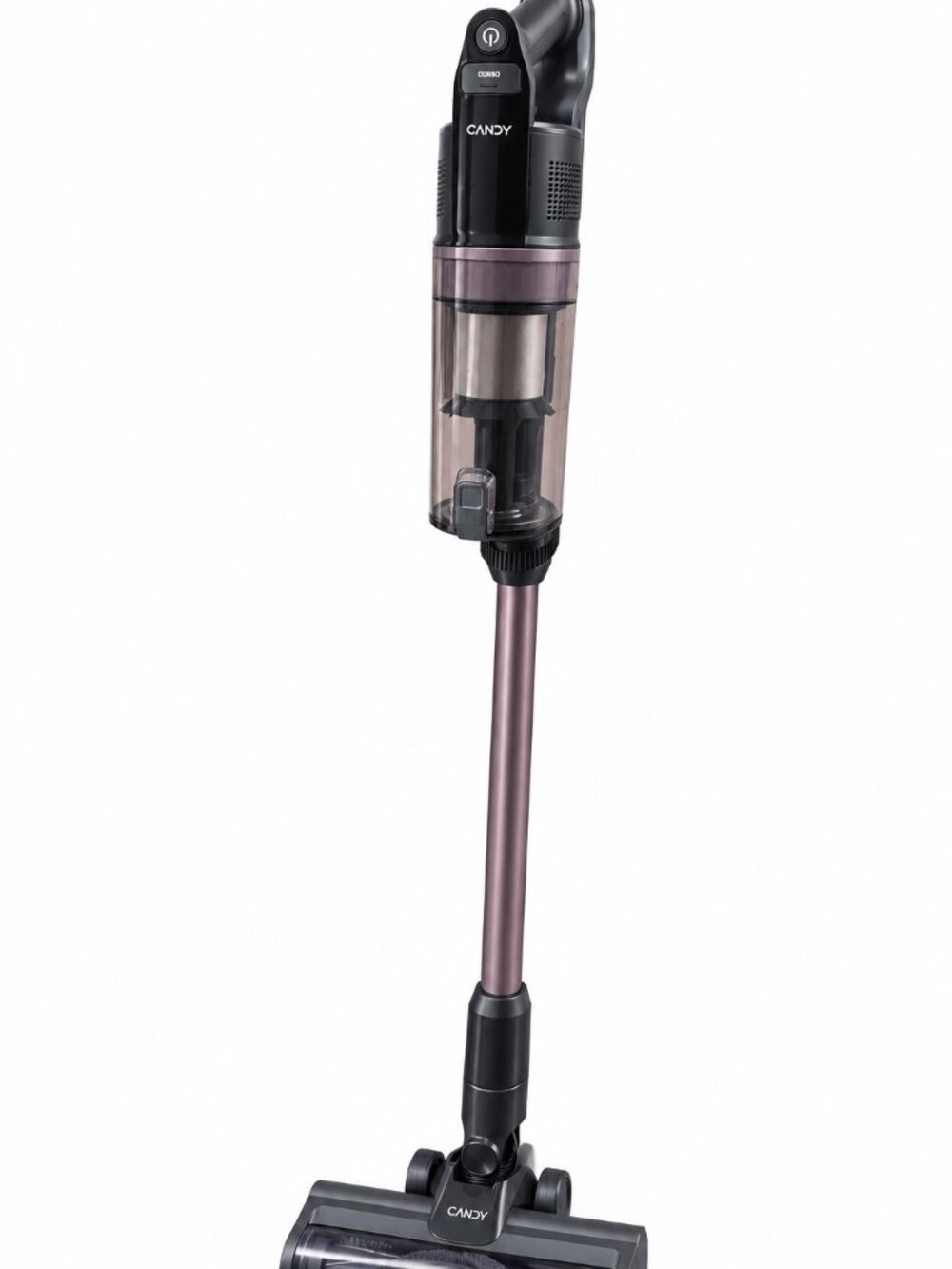 Candy Cordless Stick Vacuum in Rose Metallic and Black